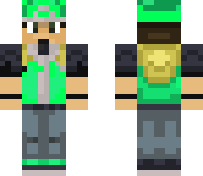 light green trainer pokemon