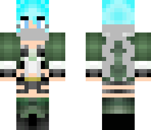sinon short hair