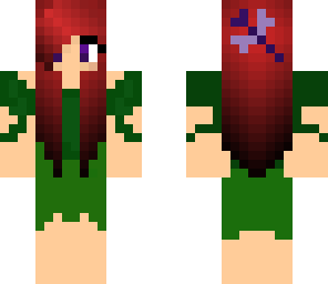 dragonfly girl red hair