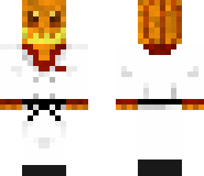 karate pumpkin man