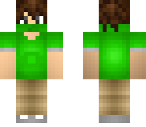 me in green