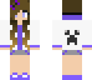 purple girl