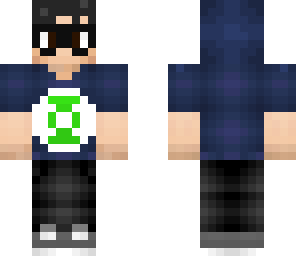 cool boy with glasses and green lantern shirt