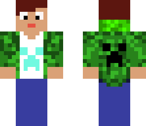 creeper man with hood
