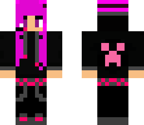 hot pink girl gamer elf