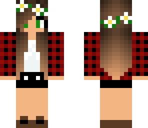 flower lumber girl