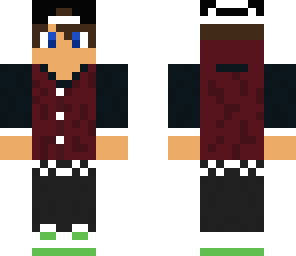 added cap and headphones