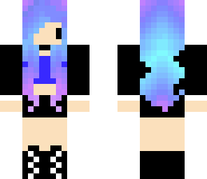 chibi galaxy girl