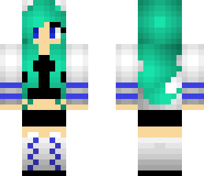 teal cat ears
