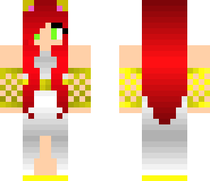 red head cat goddess