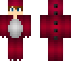 red dino guy