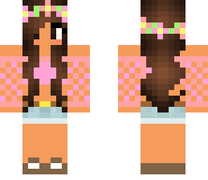 pink summer girl