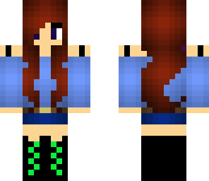 textured girl with red hair
