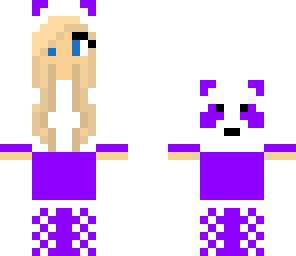 purple panda