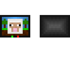just a sheep in the tv