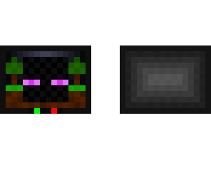 just an enderman in the tv