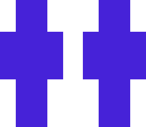 purply blue