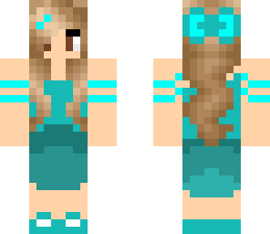 fixed blue girl