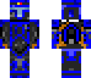 blue mando armor