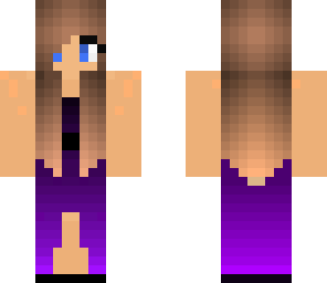 purple prom dress