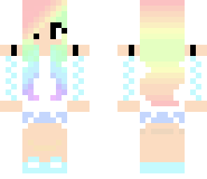 rainbow girl