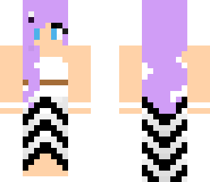 zebra girl in summer dress
