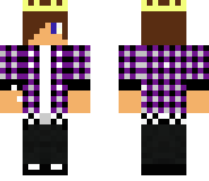 cool prince boy with crown