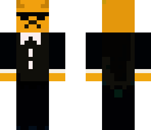 the suited cat
