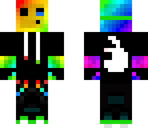 rainbow high-tech slime