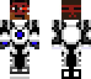 cyborg african ninja
