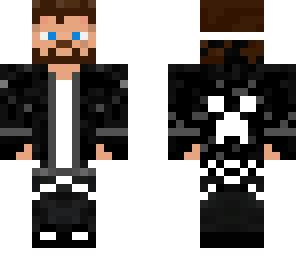 steve with beard and hoodie