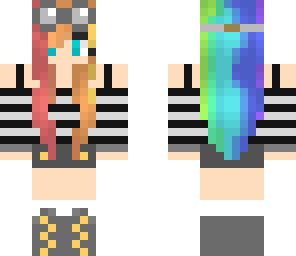 rainbow girl