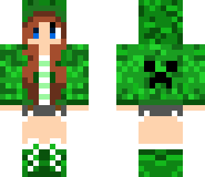 cute creeper girl