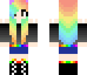 rainbow girl