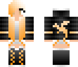 orange dragon girl