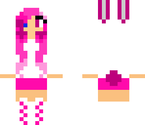 pink bunny girl