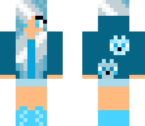 light blue hair