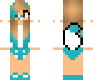 blue baby wolf girl