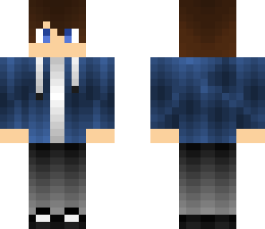 blue jacket