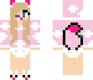 unicorn baby pink wolf girl