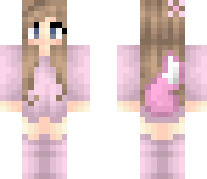 fox gir pink