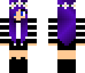 purple girl
