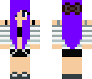 purple girl