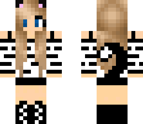 edited zebra girl