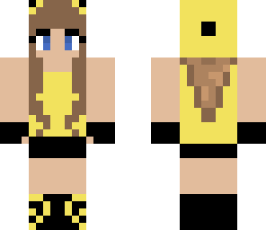 cute yellow girl