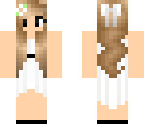 white dress