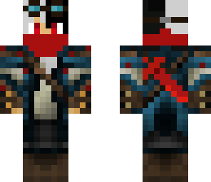 monokuma and flamingscooby with scarf