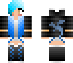 blue dragon girl