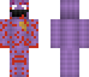 purple guy scared