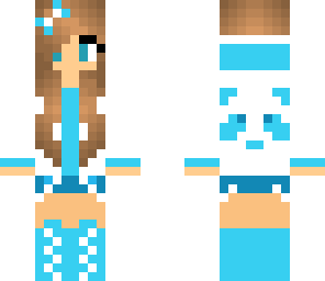cute panda girl